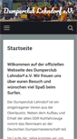 Mobile Screenshot of dumperclub-lehndorf.de